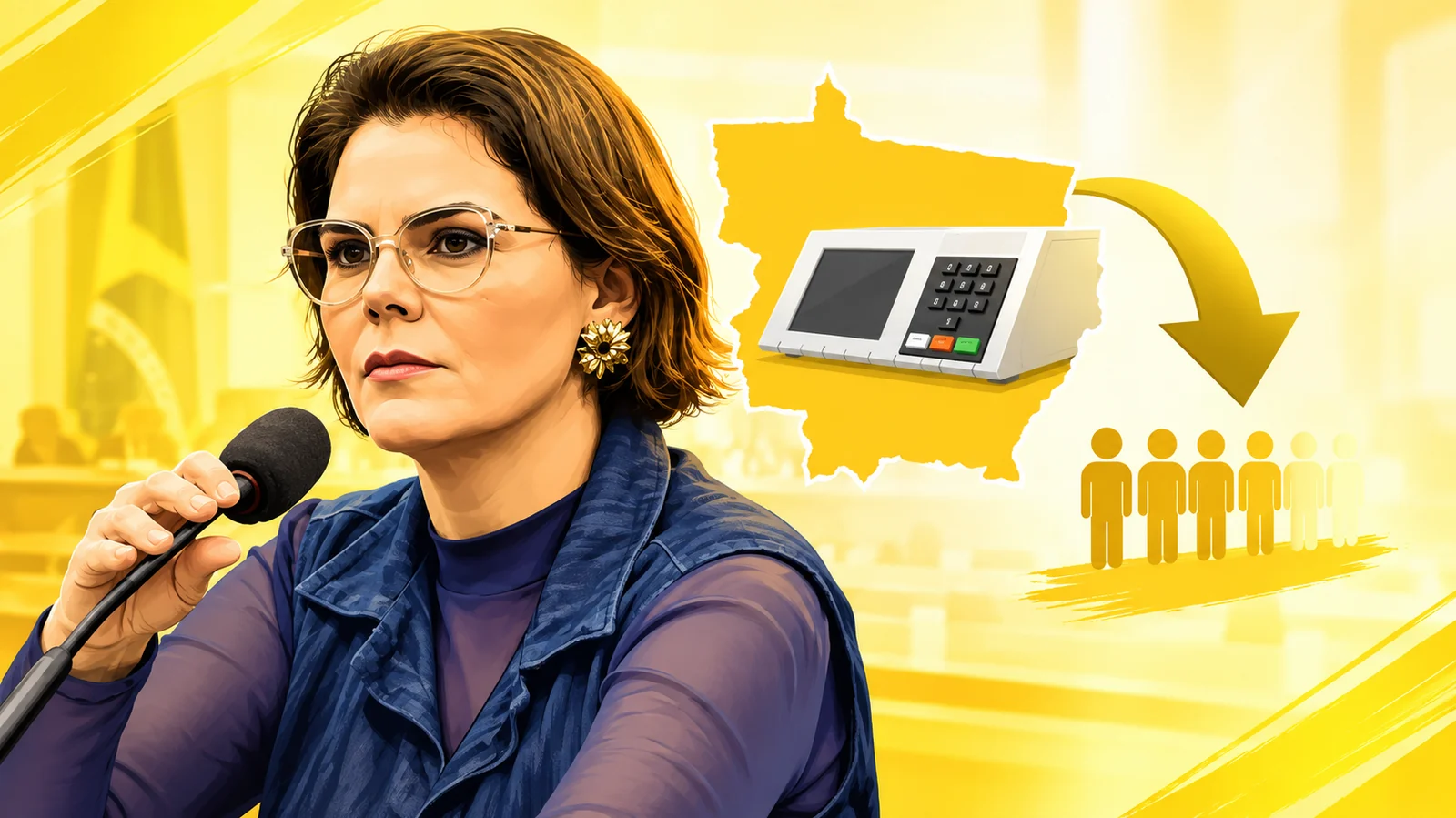 Com mais de 205 mil votos, Coronel Fernanda bate recorde histórico e se torna a deputada federal mais votada de Mato Grosso
