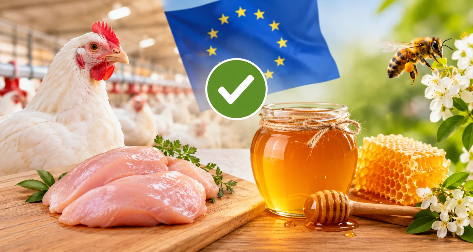 UE considera satisfatório sistema brasileiro de produção de aves e mel