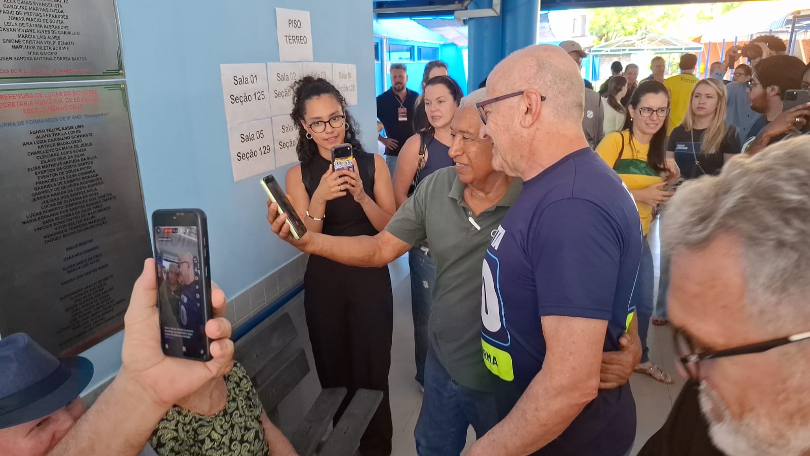 Pivetta vota em Lucas do Rio Verde e diz estar confiante na vitória ao Governo de MT