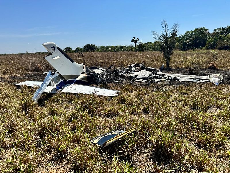 Acidente aereo mt