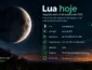 Lua hoje (05/10): fase minguante ilumina o céu e se aproxima de Marte antes do amanhecer