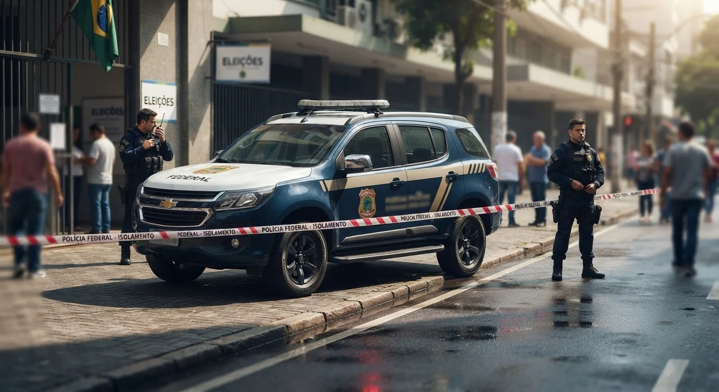 PF prende em flagrante homem contratado para espalhar propaganda eleitoral em avenida de Sinop