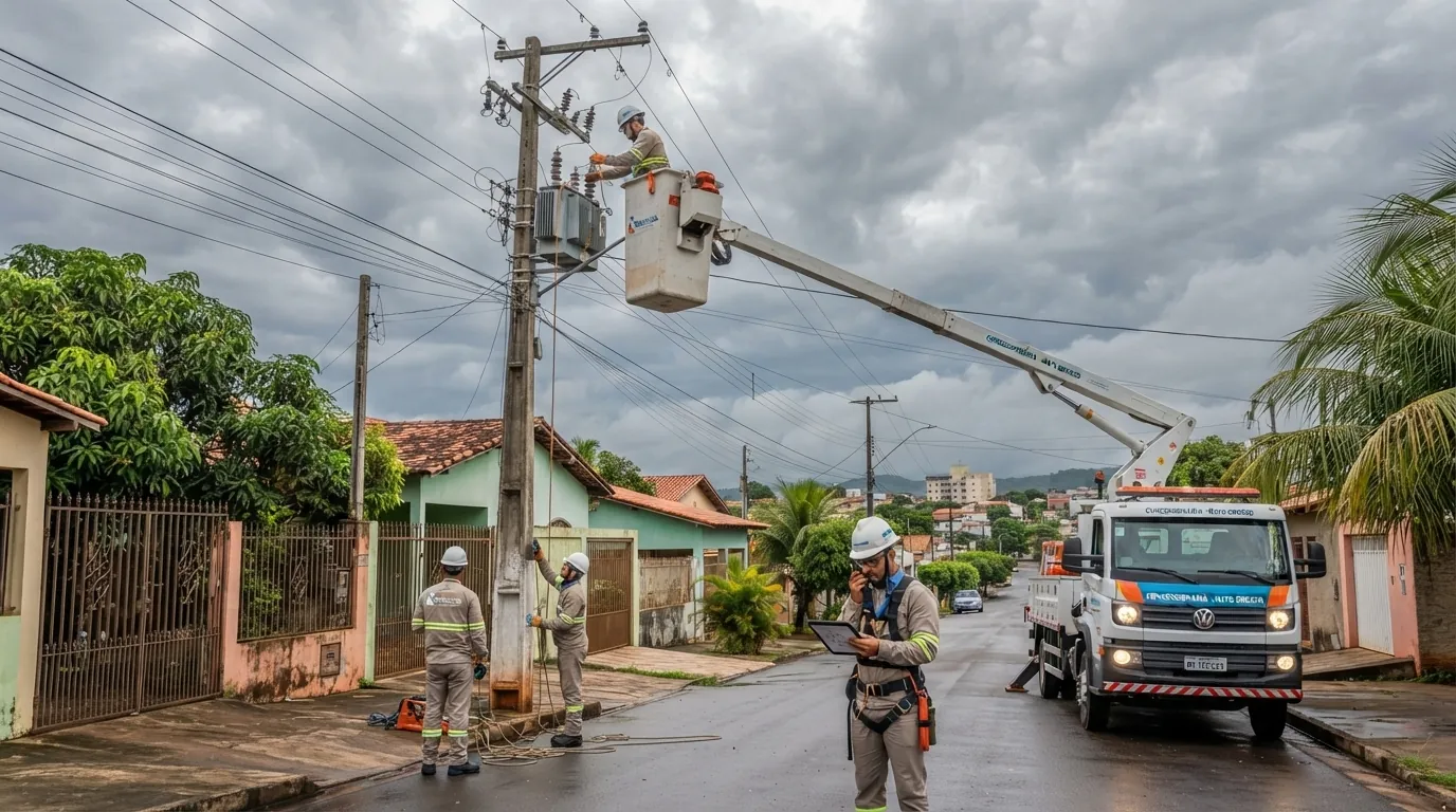 Energisa reforça operação para eleições após previsão de temporais em MT